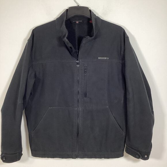 Wolverine Black Chore Coat Jacket XL Outdoor Work Barn Trucker Farm Gorpcore - Picture 1 of 10